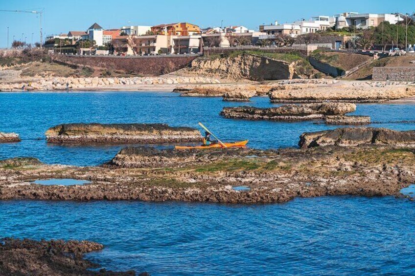 Guided Kayaking Excursion in Porto Torres