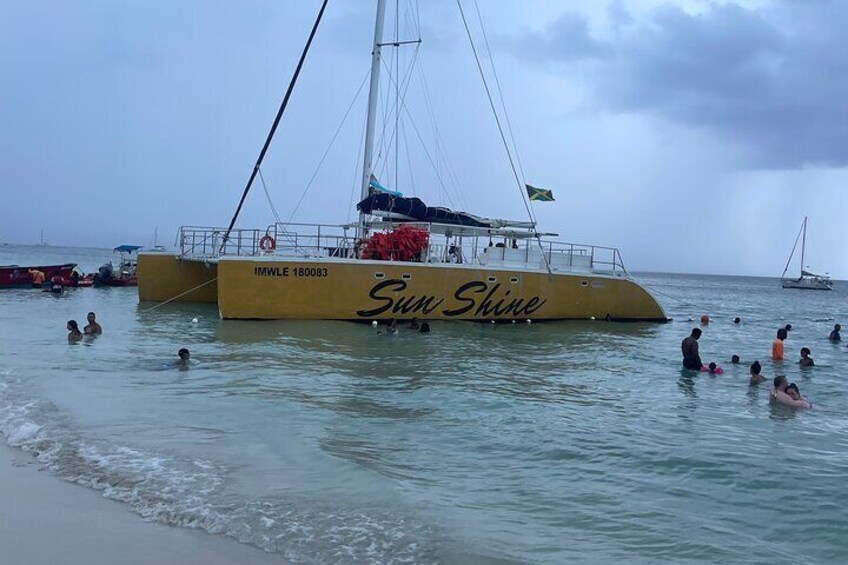 Private Catamaran and Sunset Cruise to Ricks Cafe from Negril 