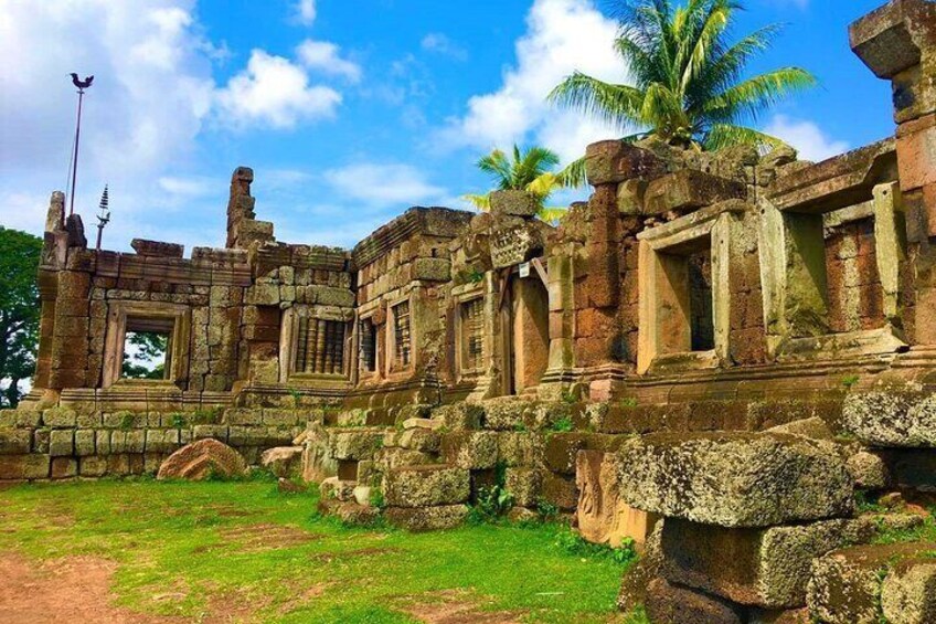 Private Tour in Phnom Tamoa, Buddha Kiri Cambodia & Tonle Bati