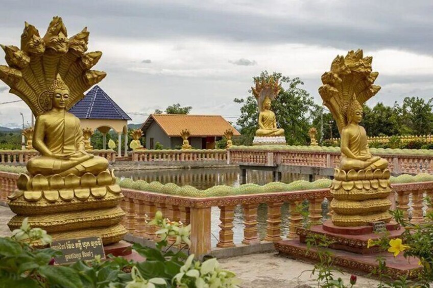 Private Tour in Phnom Tamoa, Buddha Kiri Cambodia & Tonle Bati