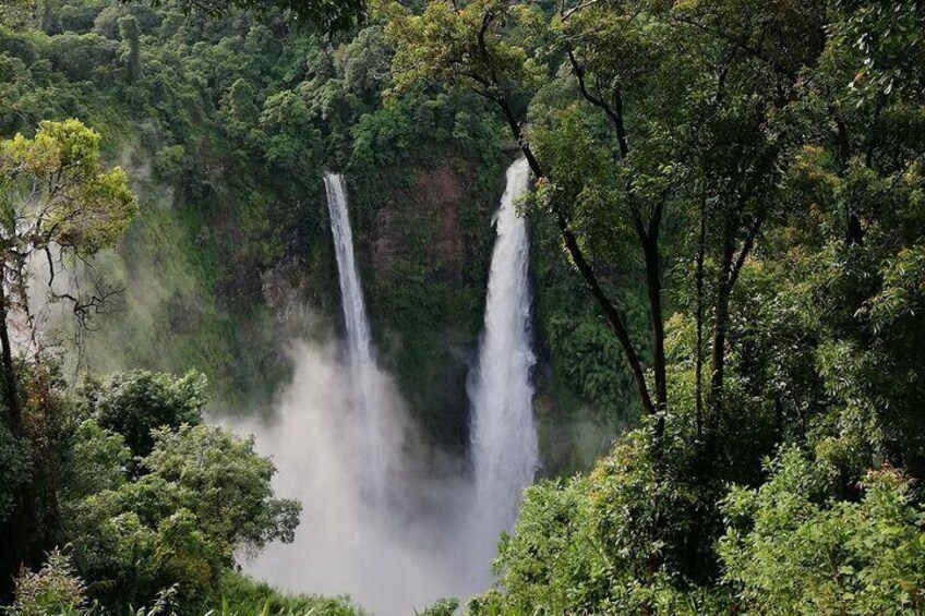 Pakse Zipline Experience in Tad Fane Waterfall