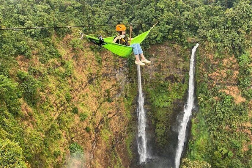 Pakse Zipline Experience in Tad Fane Waterfall