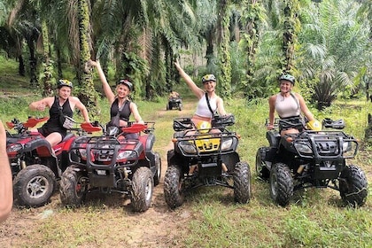 quad bike Jungle Adventure in Krabi with Return Transfer