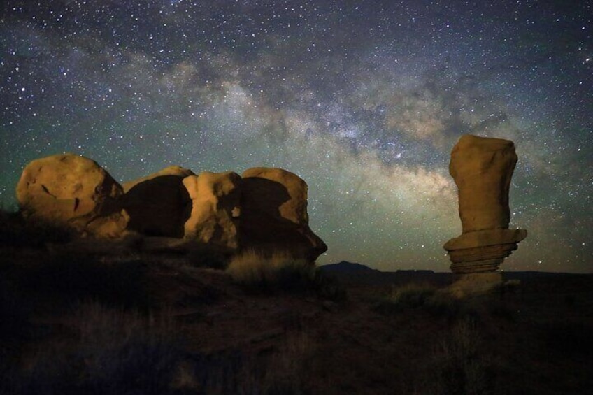 Stargazing and Milky Way Portrait in Capitol Reef National Park