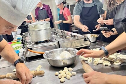 Nepali Cooking Class & MoMo making in Thamel with pickup option