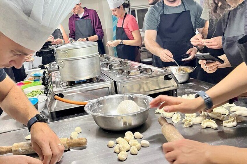 Traditional Nepali Momo Making Class with Pick-up Service