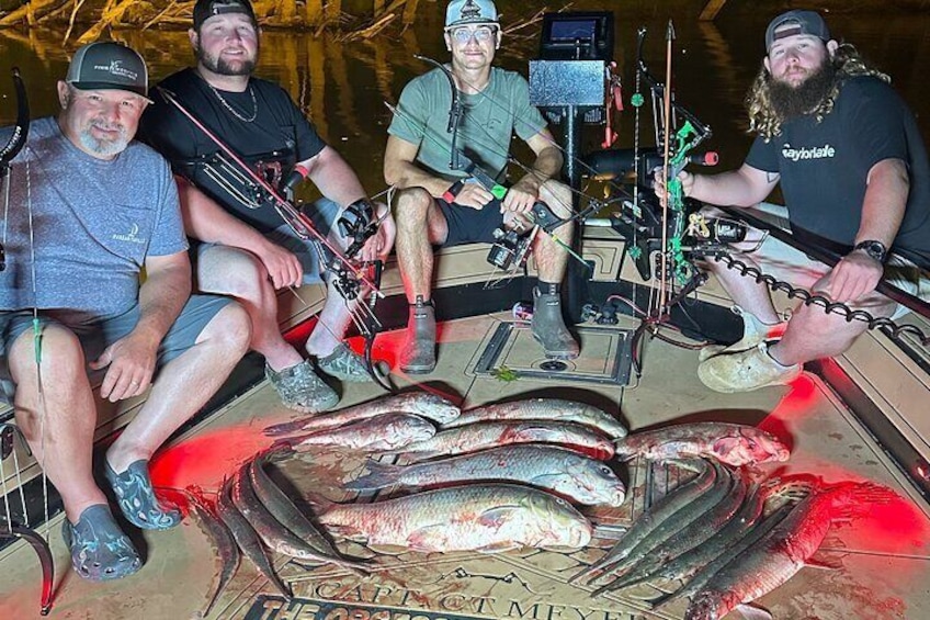 Private Bowfishing Guide Service in Cabela's