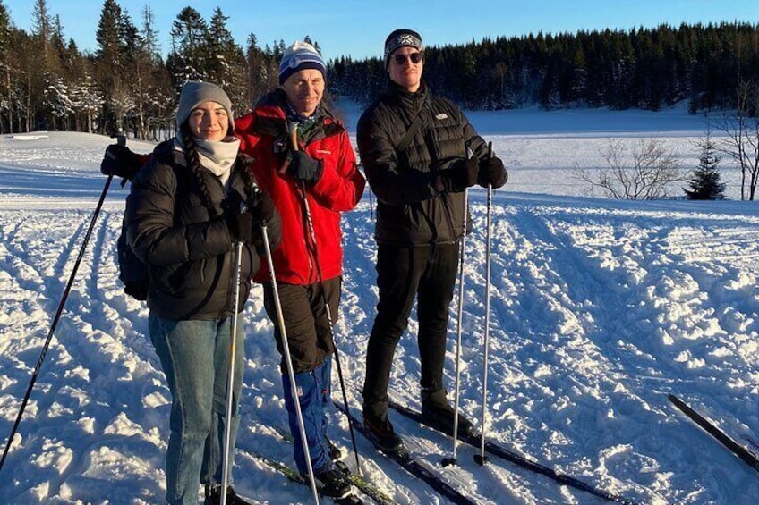 Oslo Cross-Country Skiing with Fireside “Kos”