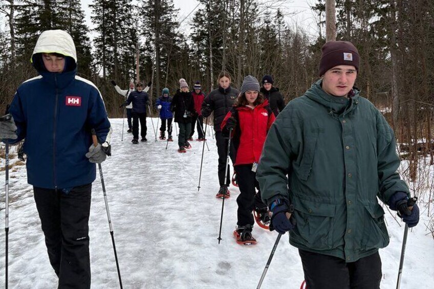 Top of Oslo Snowshoe Tour