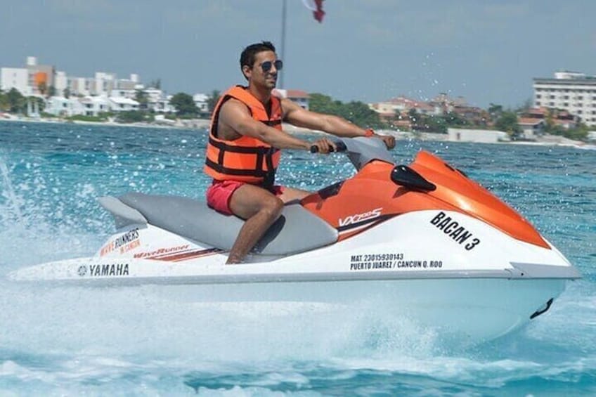 Cancun Combo Adventure: Snorkeling, Parasailing and Jet Ski