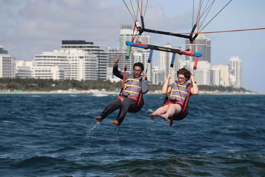 Picture 5 for Activity Miami Beach: Parasailing Boat Tour in South Beach