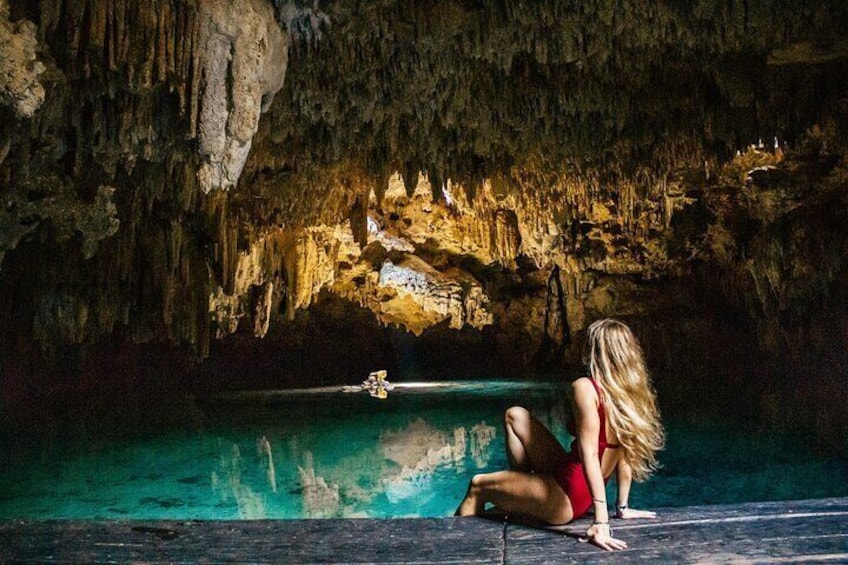 Snorkel in Reefs & Swim in Cenote + ATV + 3 Ziplines + Lunch
