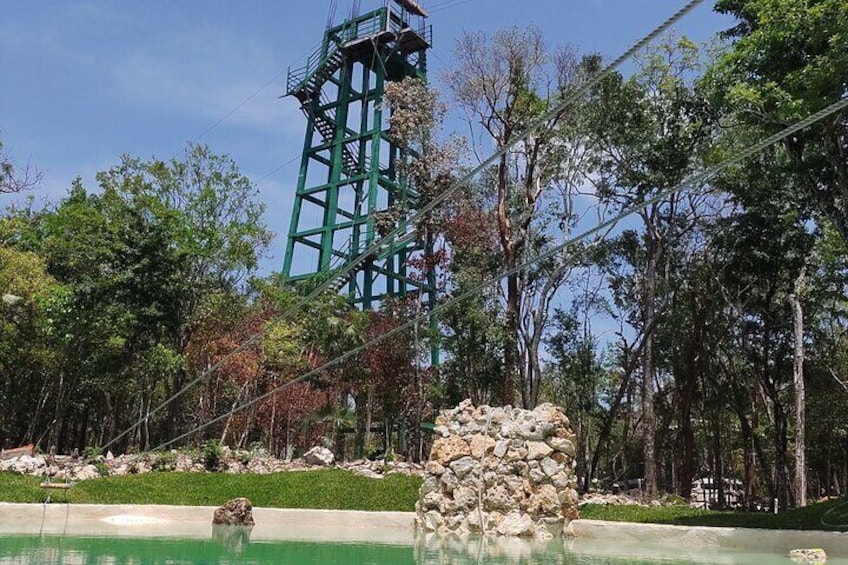 Snorkel in Reefs & Swim in Cenote + ATV + 3 Ziplines + Lunch