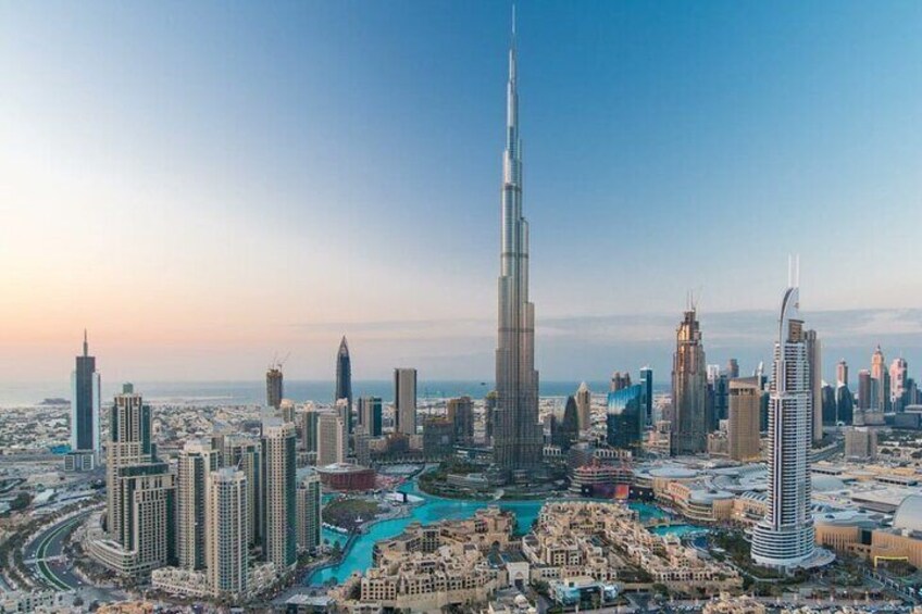 Dubai Miracle Garden, Dubai Frame & Burj Khalifa Tour - Abu Dhabi