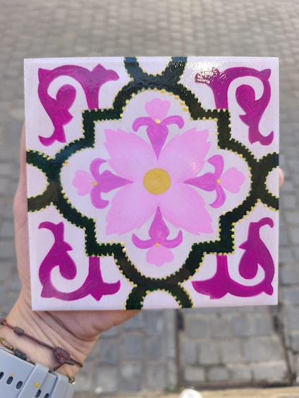 Picture 30 for Activity Porto: Tile Painting and Cocktails in Downtown Porto