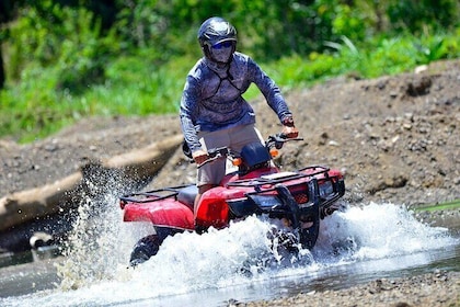 Half Day Extreme Combo quad bike and Aquatic Adventure Guided Activity