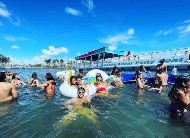 Ft. Lauderdale: Party Boat Tour naar de Sandbar met Tunes