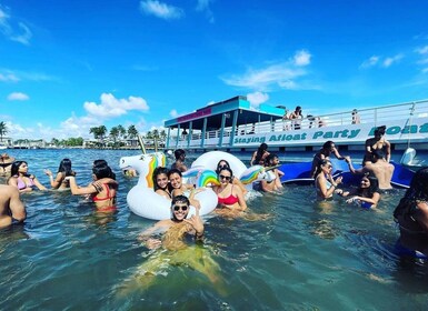 Ft. Lauderdale: Excursión en barco de fiesta al banco de arena con melodías