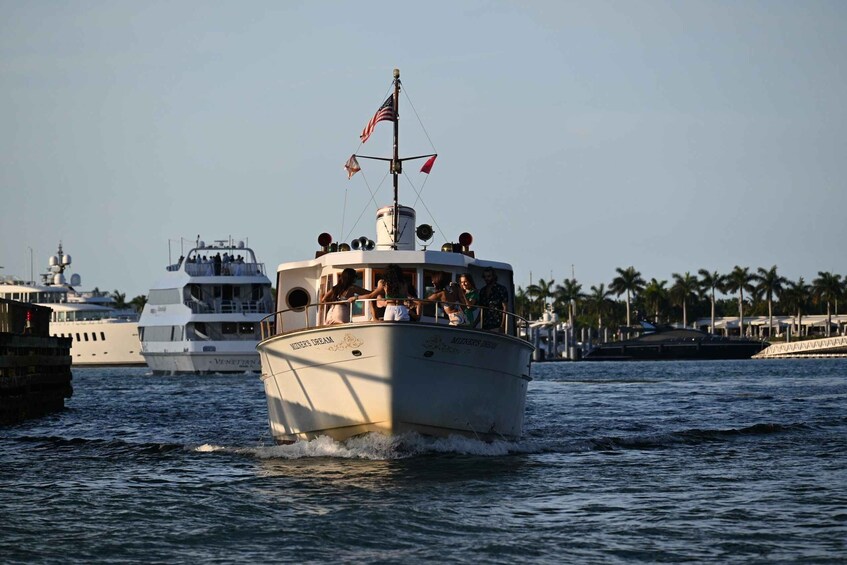 Picture 6 for Activity Miami: Vizcaya Sunset Cruise Includes Food and Drink