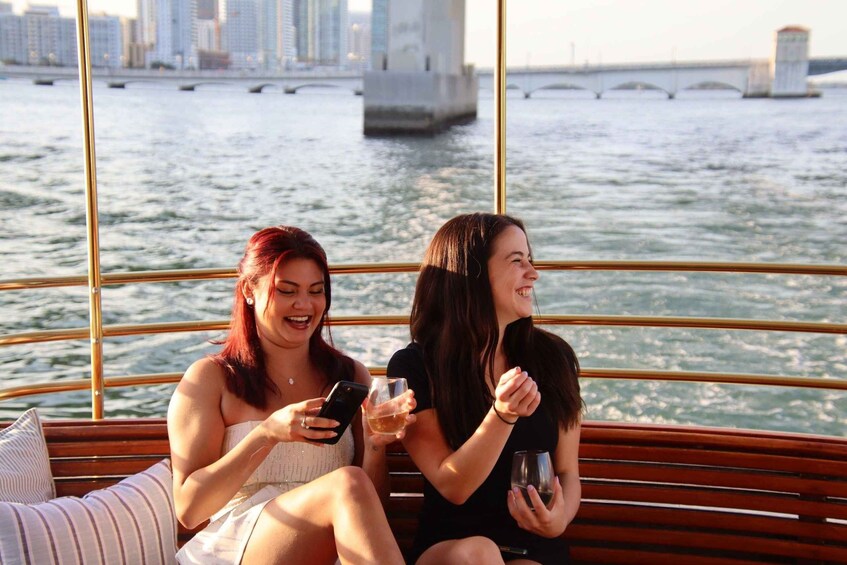 Picture 1 for Activity Miami: Vizcaya Sunset Cruise Includes Food and Drink