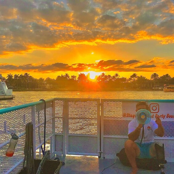 Picture 8 for Activity Fort Lauderdale: Sunset Fun Cruise with Downtown Views