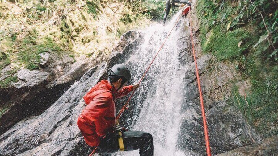 Waterfalls rappel