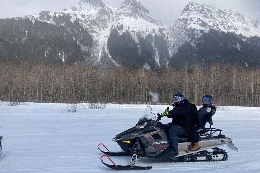 Snowmobile Access Ice Climbing Adventure