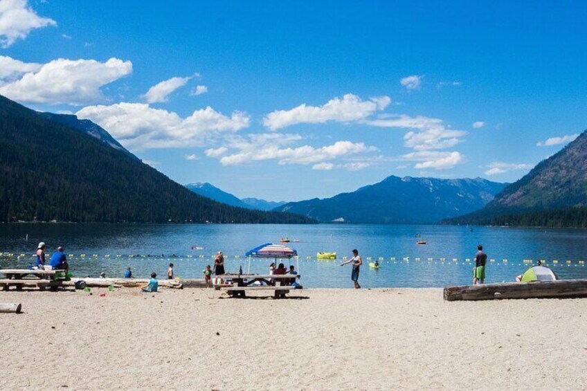 Lake Wenatchee beach