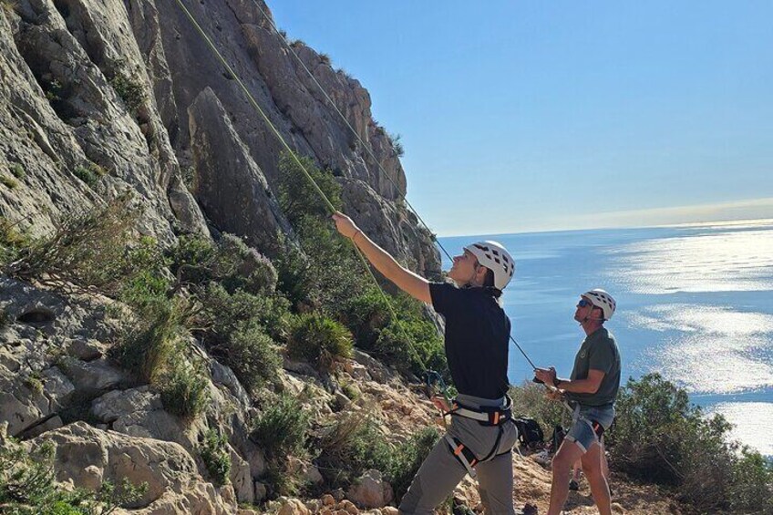 Climbing baptism