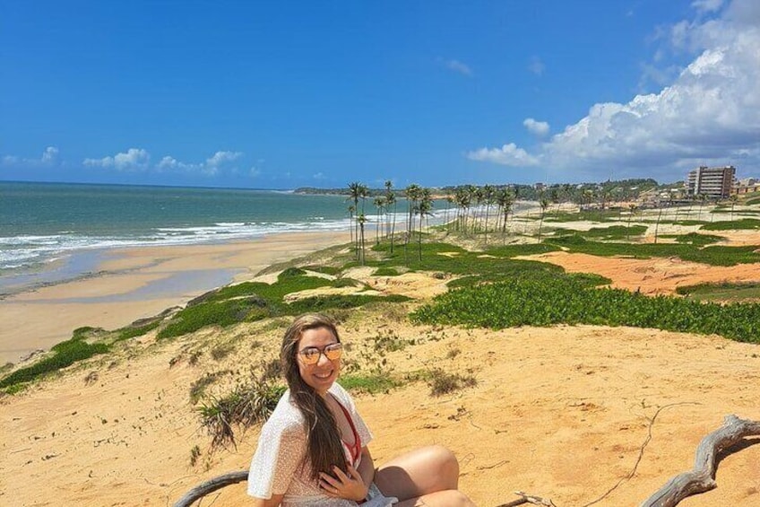 Half-moon-shaped coastline Lagoinha is a paradise in Ceará.⛱