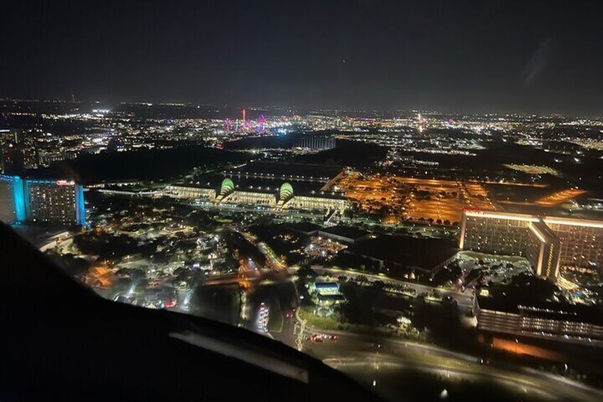 Orlando Area Theme Parks and City Lights at Night! *22 miles*