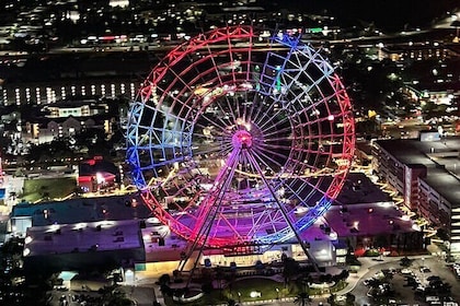 23 mile Orlando Area Theme Parks and City Lights at Night!