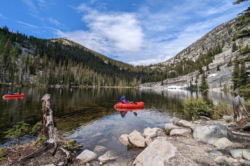 Camas Lake is our favorite option!