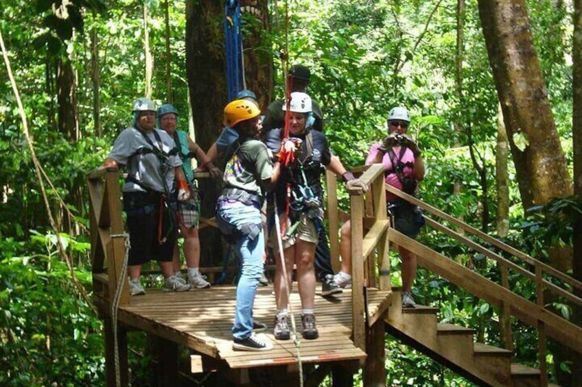 St. Lucia 3 in 1 Adventure: Aerial Tram, Zipline and Hiking