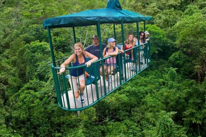 St. Lucia Tri-Adventure Combo: Sky, Trail & Zipline Tour