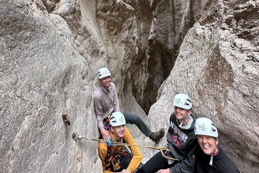 5-Hour Climbing in Barrancos Torrent del Garx and Villa la Nao