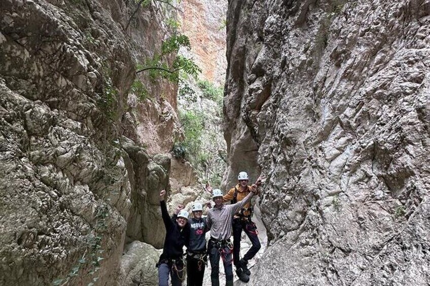 5-Hour Climbing in Barrancos Torrent del Garx and Villa la Nao