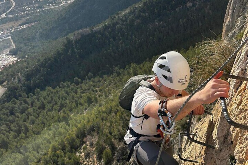 Half-Day Climbing Experience on Via Ferrata del Ponoig