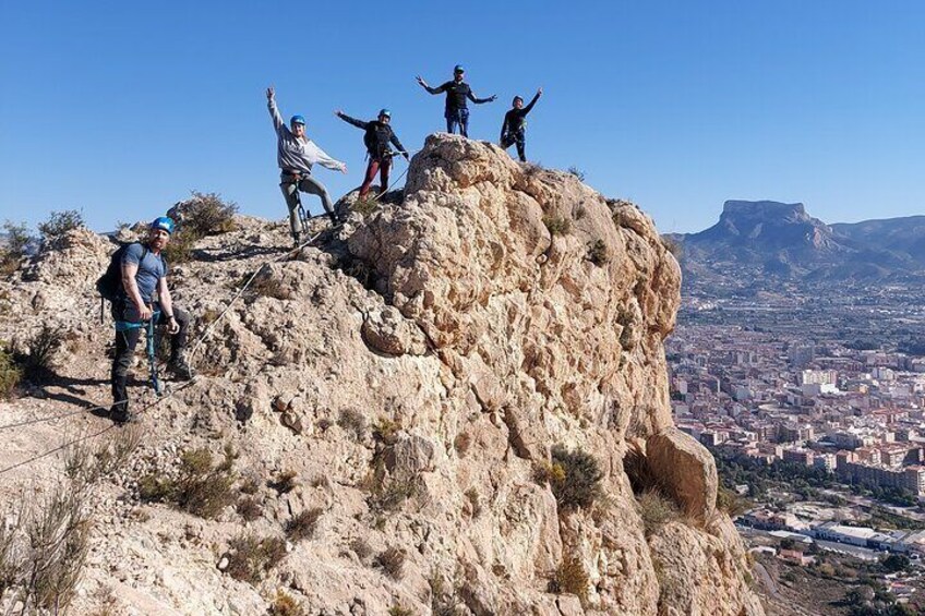 4 Hour Climbing Experience Via Ferratas of Bolón