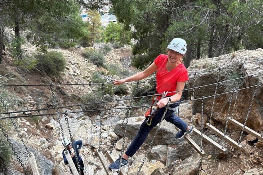 3-hour experience on the Redován K2 Family Via Ferrata