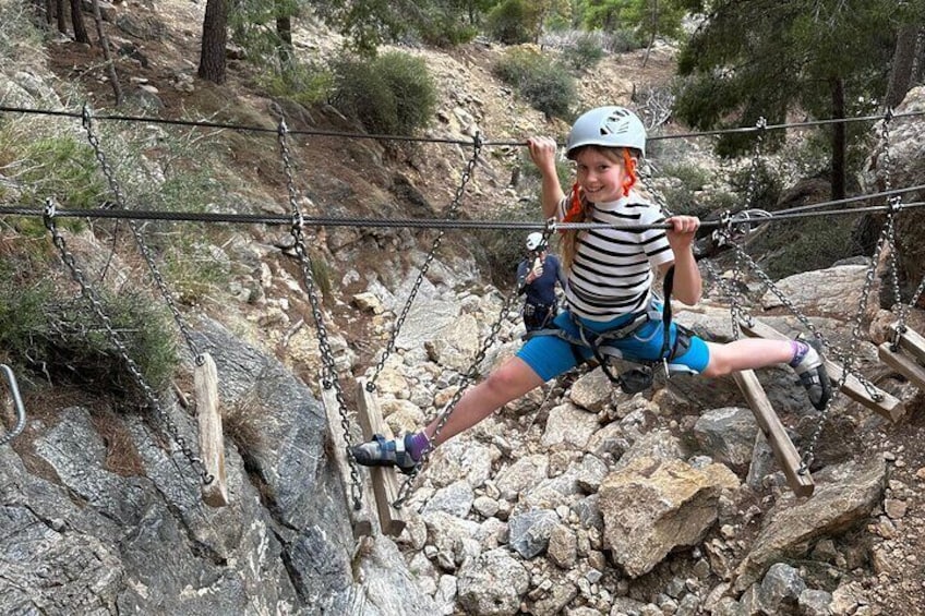 3-hour experience on the Redován K2 Family Via Ferrata