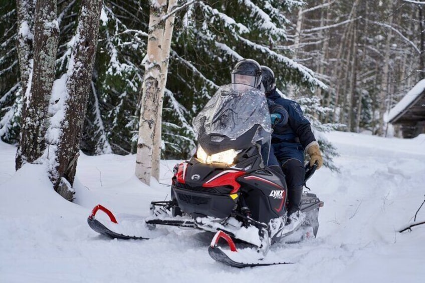 Snowmobile Safari to Arctic Nature