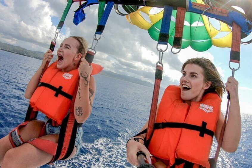 Montego Bay: Parasailing and Jet Ski Combo