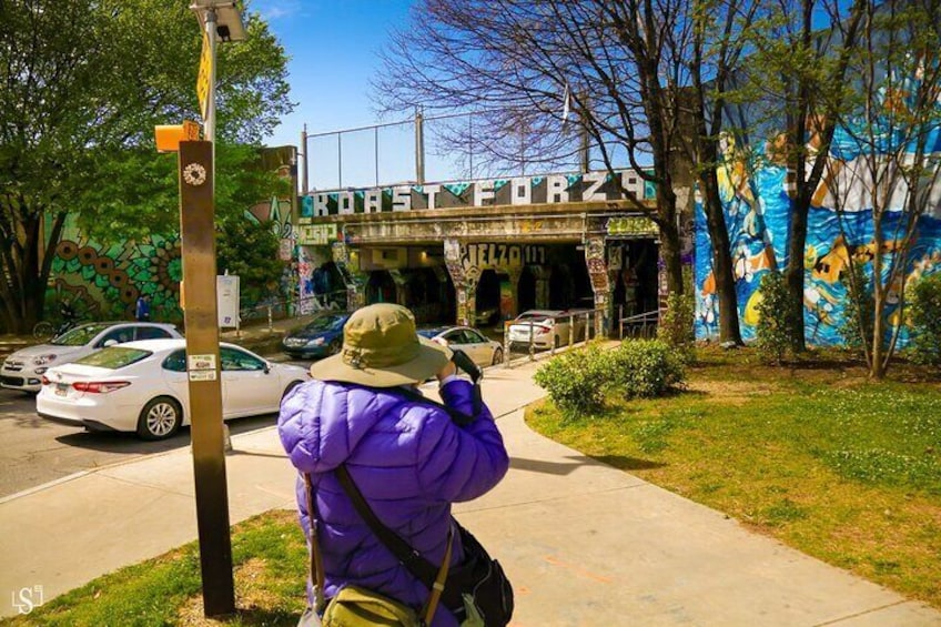 Guided Historic Photo Walking Tour in Auburn Atlanta