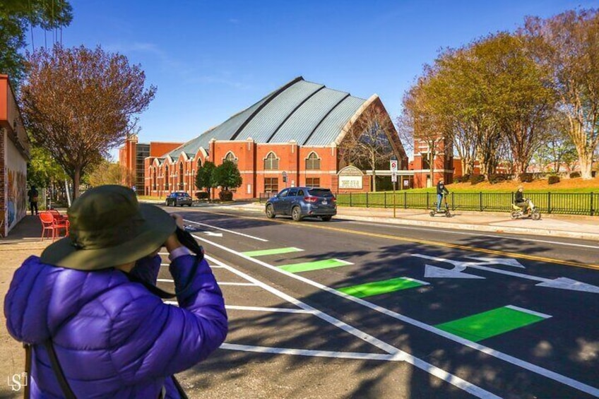 Guided Historic Photo Walking Tour in Auburn Atlanta