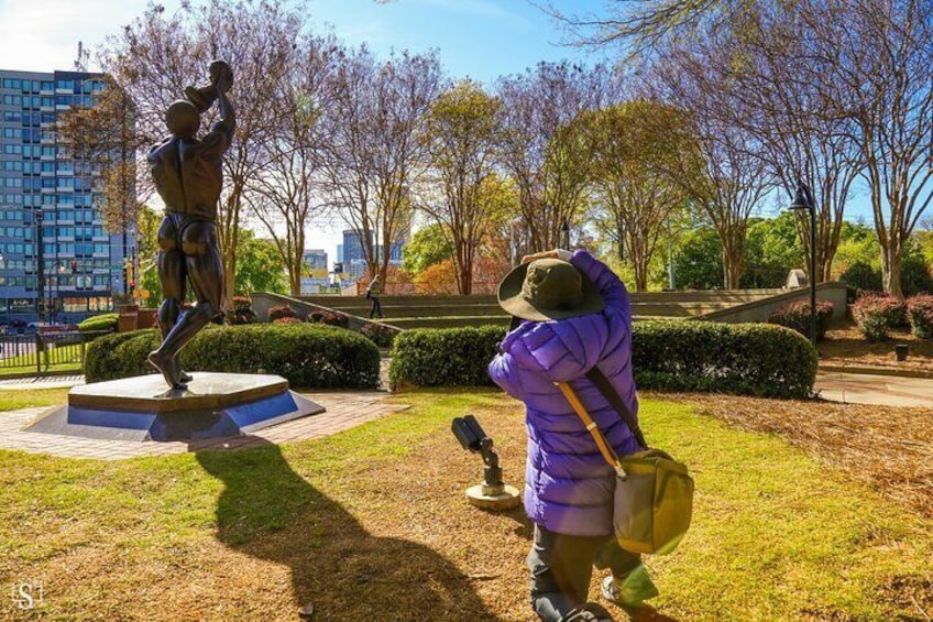 Guided Historic Photo Walking Tour in Auburn Atlanta