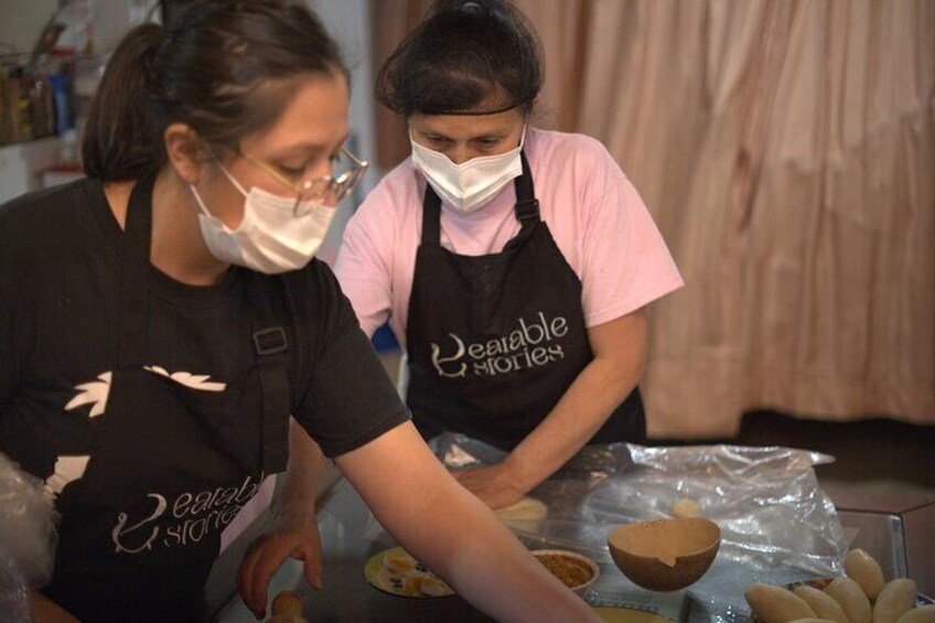 Private Carimañola Cooking Class in Bogota