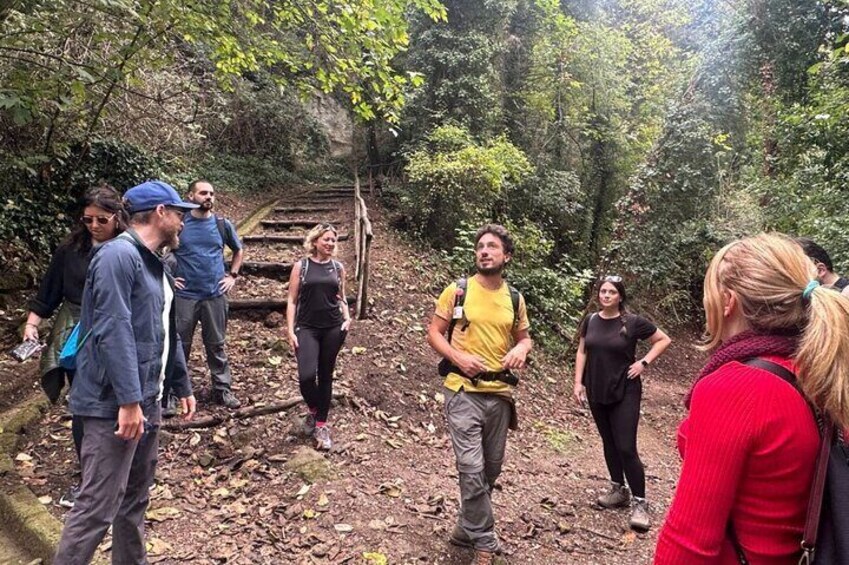 Half Day Guided Hiking and Wine Tasting In Pitigliano