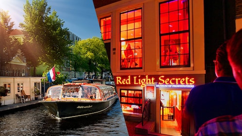 Amsterdam-kombination: Red Light Secrets Museum og 1 times kanalrundfart