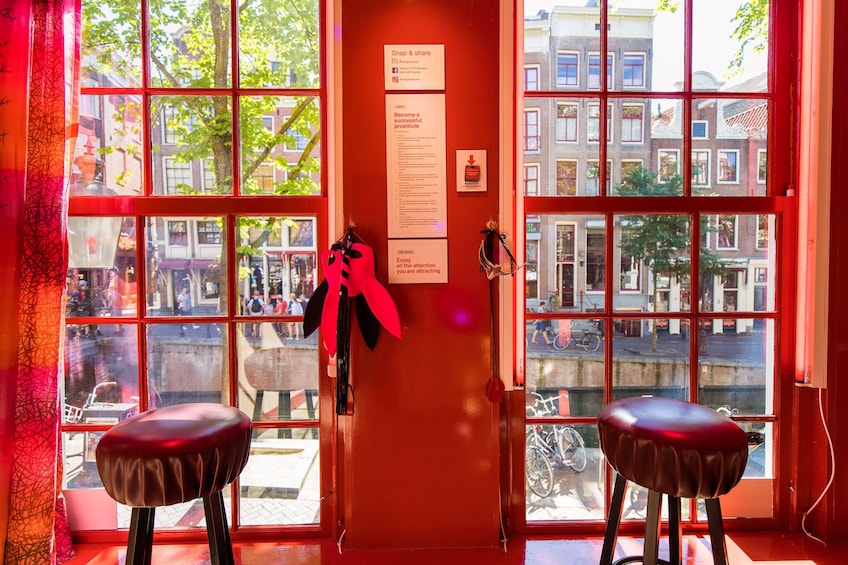 Amsterdam Combination: Red Light Secrets Museum and 1 Hour Canal Cruise